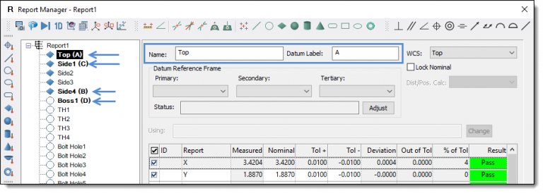 Tech Tip Using Datum Reference Frames 3d Metrology Software