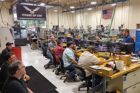 A recent Michigan Machine Tool Instructor Association meeting to discuss challenges and best practices.